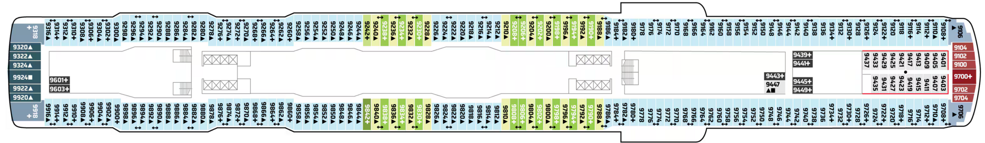 Deck 9 plan